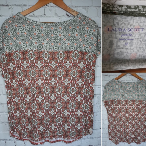 Laura Scott Tops - 🎀 4/$25 Laura Scott top petite M